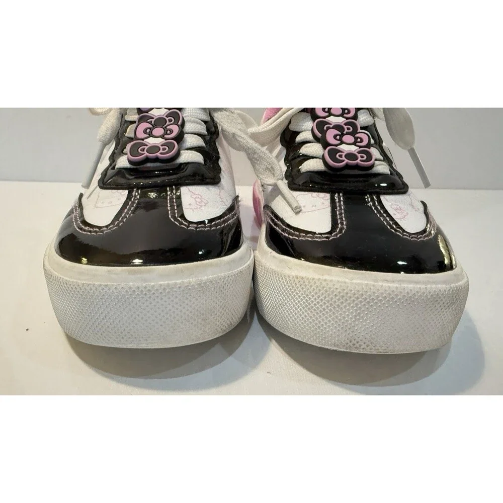 Hello Kitty Court Sneakers White Pink Little Kid Girl Shoes Size 12 Toddler